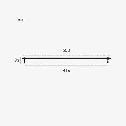 GLISSE Solid Brass Kitchen & Cabinet Handle