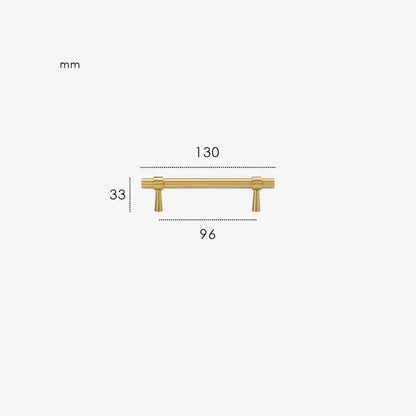 GLISSE Solid Brass Kitchen & Cabinet Handle