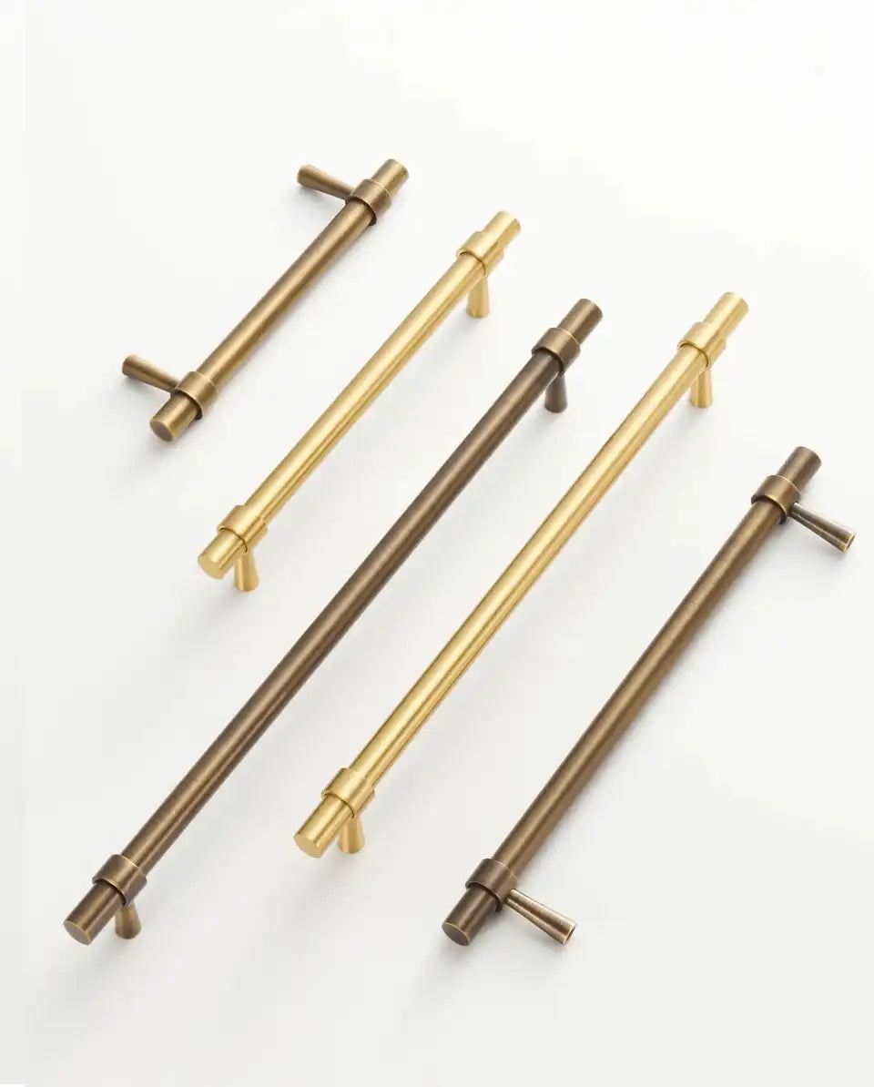 GLISSE Solid Brass Kitchen & Cabinet Handle
