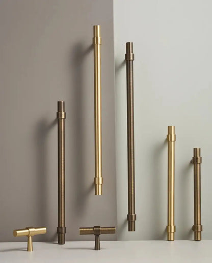GLISSE Solid Brass Kitchen & Cabinet Handle