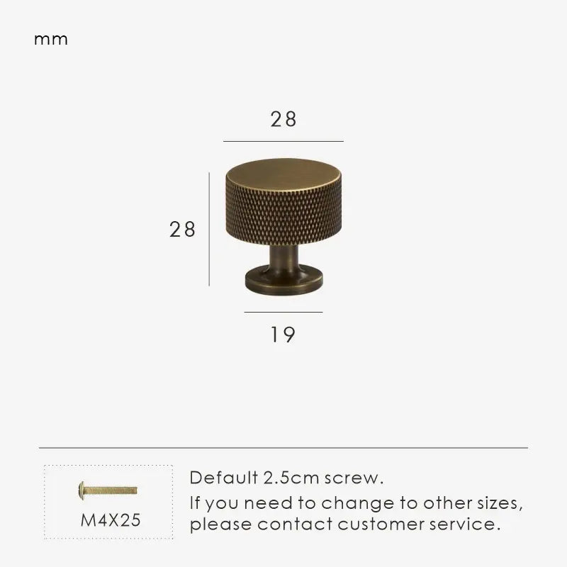 GRIDEN Brass Cabinet & Drawer Knob