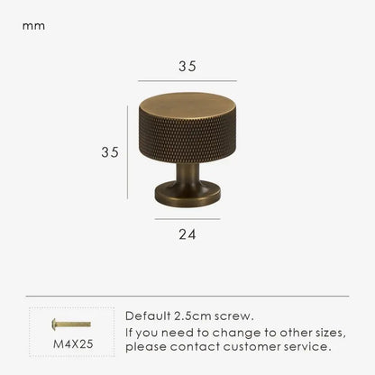 GRIDEN Brass Cabinet & Drawer Knob