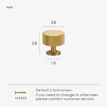 GRIDEN Brass Cabinet & Drawer Knob