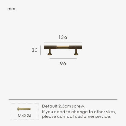 GRIDEN  Brass Kitchen & Cabinet Handles