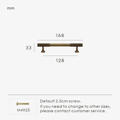 GRIDEN  Brass Kitchen & Cabinet Handles