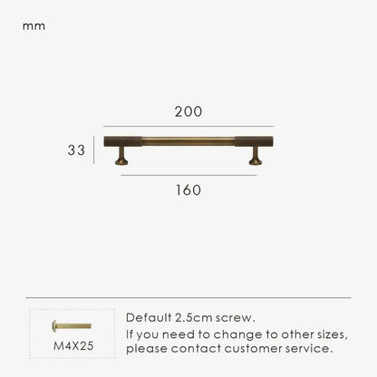 GRIDEN  Brass Kitchen & Cabinet Handles