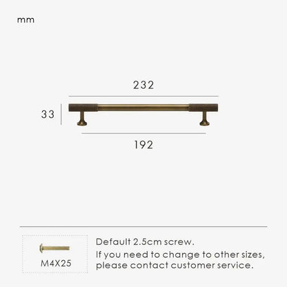 GRIDEN  Brass Kitchen & Cabinet Handles