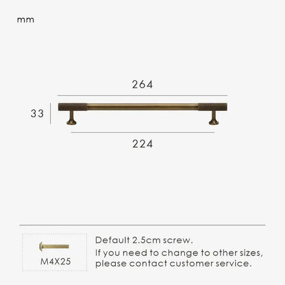 GRIDEN  Brass Kitchen & Cabinet Handles