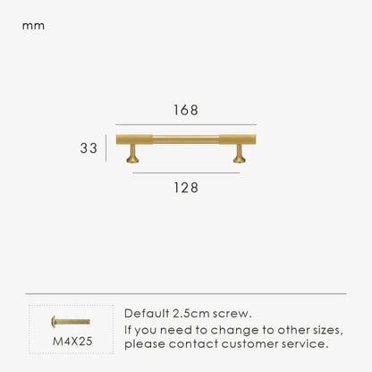 GRIDEN  Brass Kitchen & Cabinet Handles