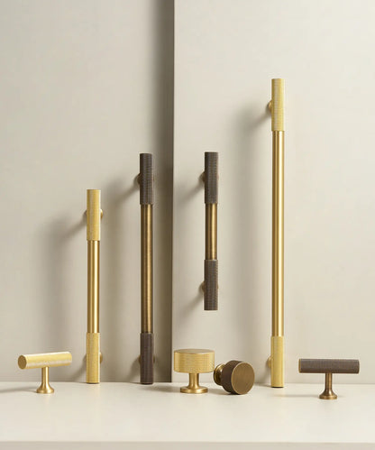 GRIDEN Brass Cabinet T-Bar Handle