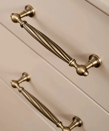 HELGA Antique Brass Kitchen & Cabinet Handles