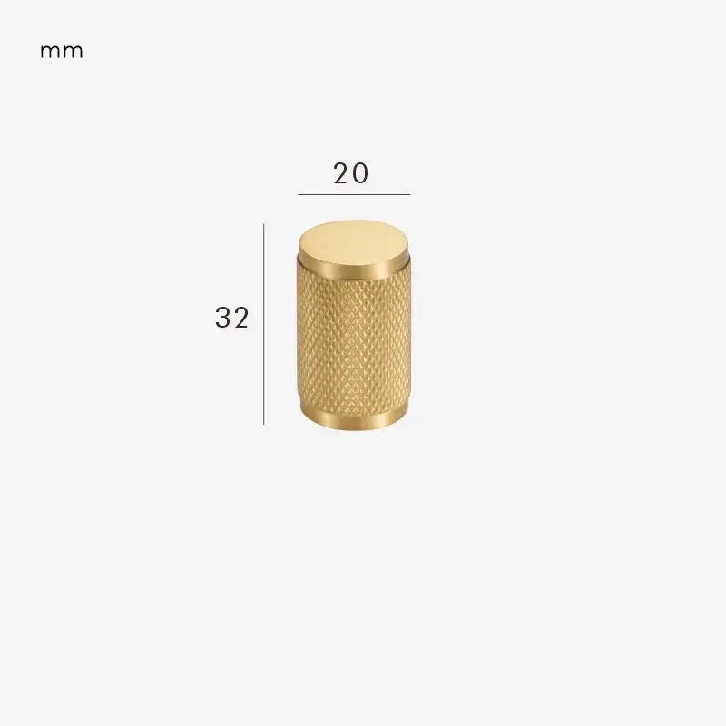 HEXIRA Brass Cabinet & Drawer Knob