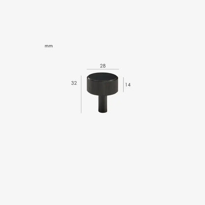 LORVEN Solid Brass Cabinet & Cupboard Knob