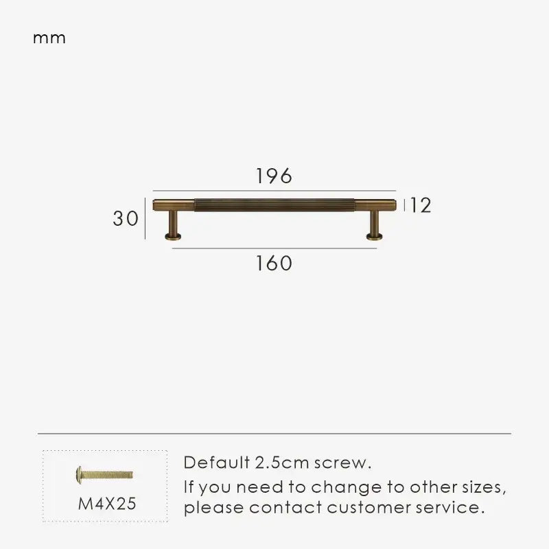 MAGNILA Solid Brass Kitchen & Cabinet Handles