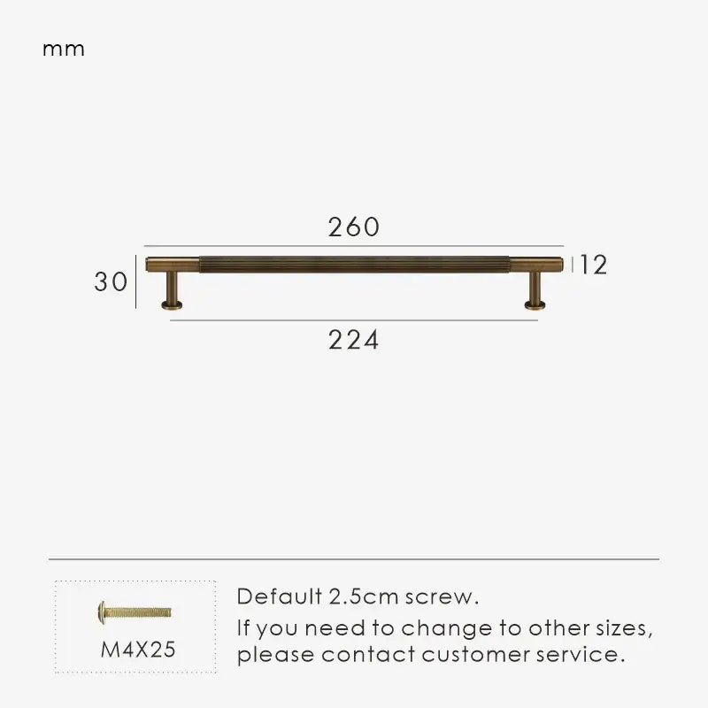 MAGNILA Solid Brass Kitchen & Cabinet Handles
