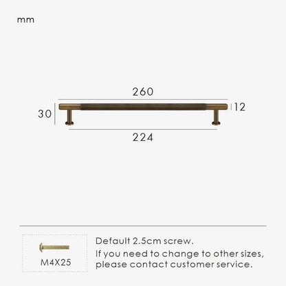 MAGNILA Solid Brass Kitchen & Cabinet Handles