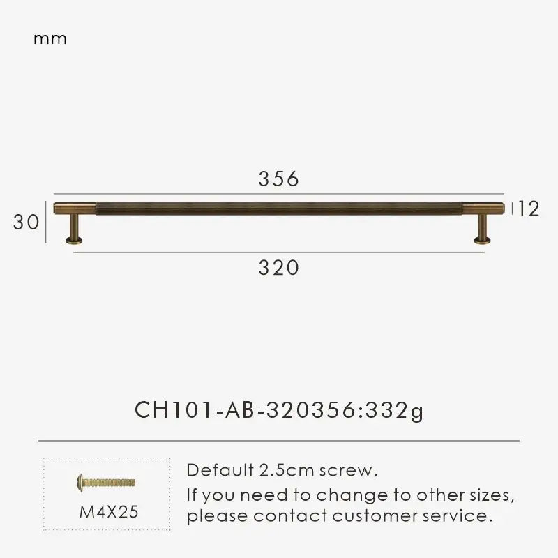 MAGNILA Solid Brass Kitchen & Cabinet Handles