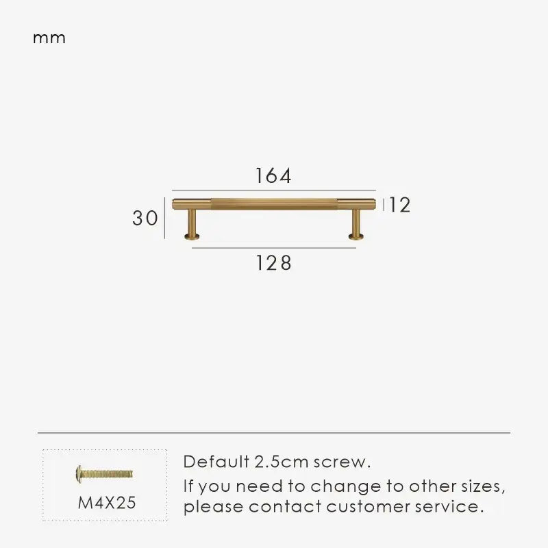 MAGNILA Solid Brass Kitchen & Cabinet Handles