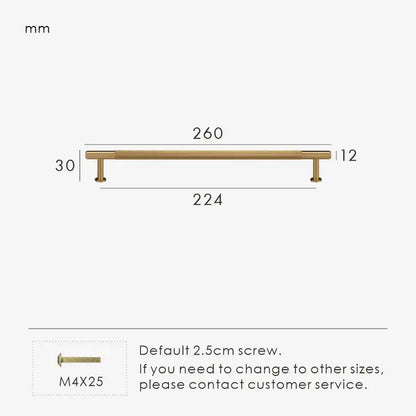 MAGNILA Solid Brass Kitchen & Cabinet Handles