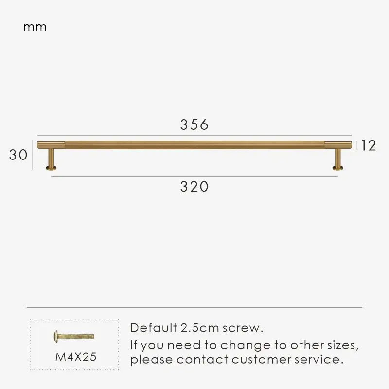 MAGNILA Solid Brass Kitchen & Cabinet Handles