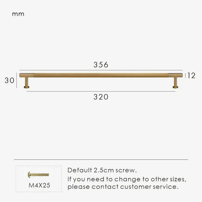 MAGNILA Solid Brass Kitchen & Cabinet Handles