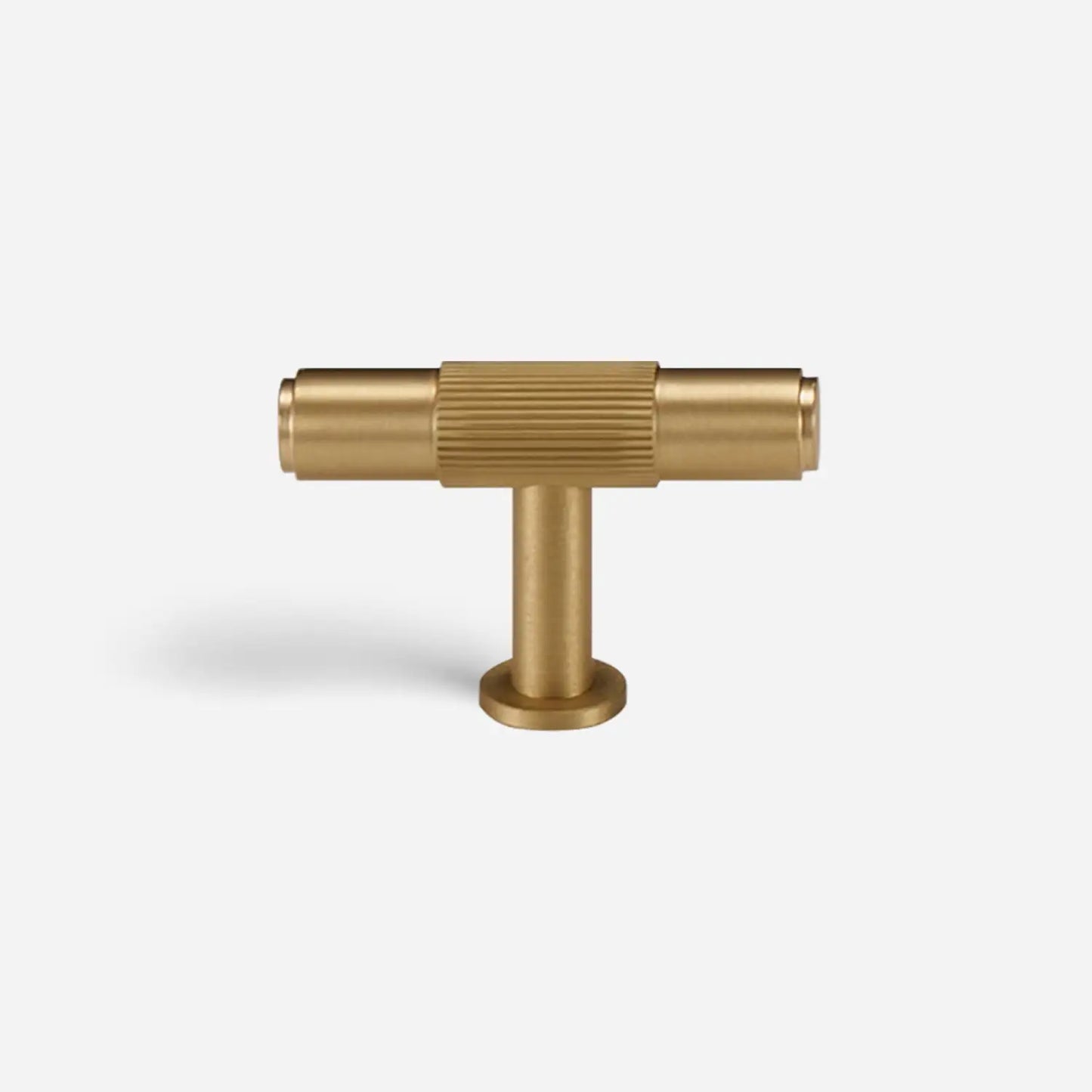 MAGNILA Solid Brass Knurled T-Bar Handle