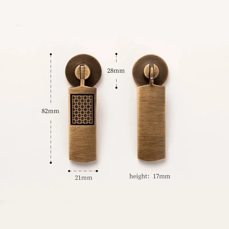 MANTRA Solid Brass Pendant Cabinet Pull Handle