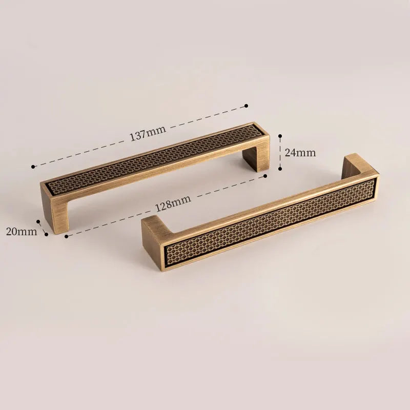 MANTRA Solid Brass Kitchen & Cabinet Handles