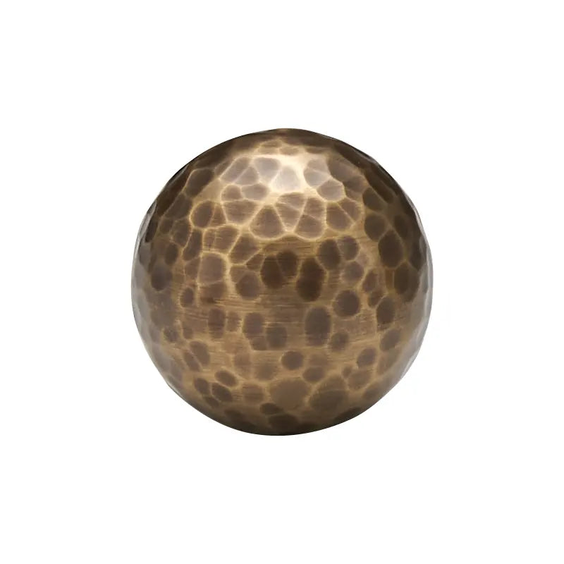 MARRA Brass Hammered Cabinet & Drawer Knob