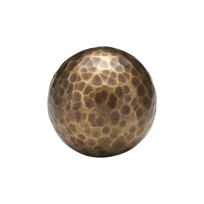 MARRA Brass Hammered Cabinet & Drawer Knob