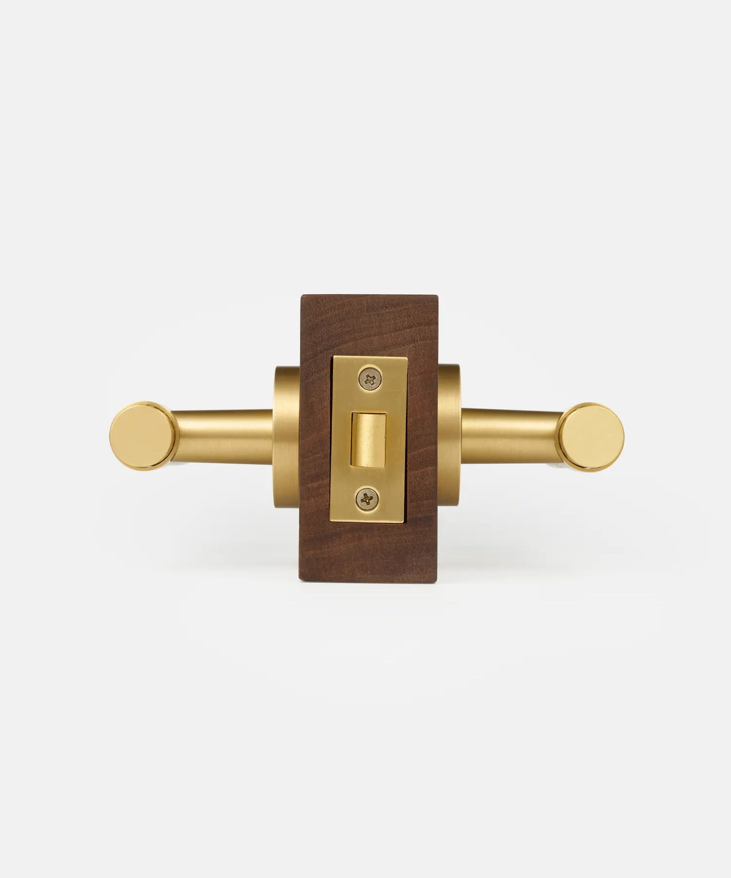 MARRA Hammered Brass Lever Door Handles Set