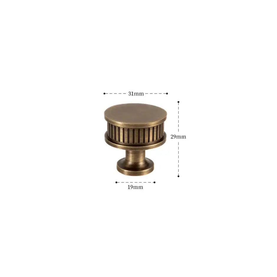 MONARCH Solid Brass Cabinet & Drawer Knob