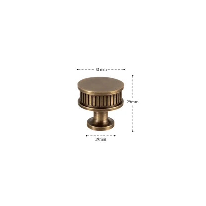 MONARCH Solid Brass Cabinet & Drawer Knob