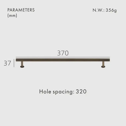 NEX Solid Brass Kitchen & Cabinet Handle