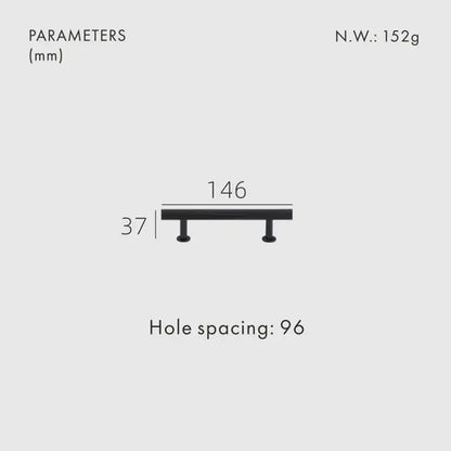 NEX Solid Brass Kitchen & Cabinet Handle