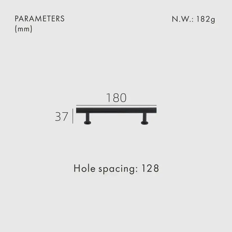 NEX Solid Brass Kitchen & Cabinet Handle
