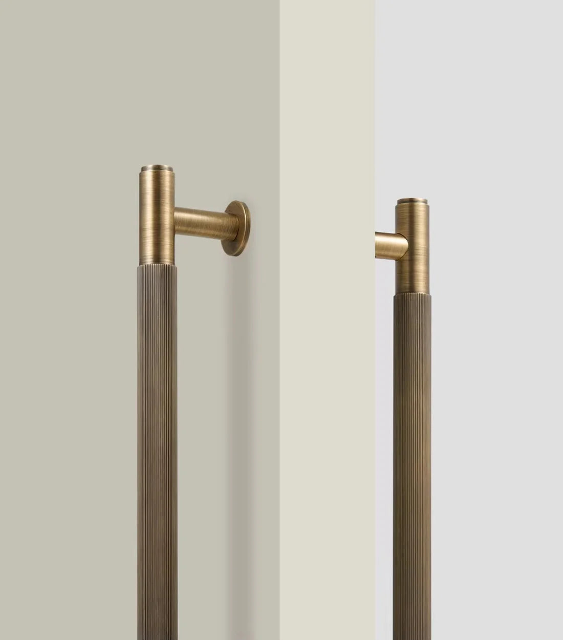 NIVA Solid Brass Door Pull Handle