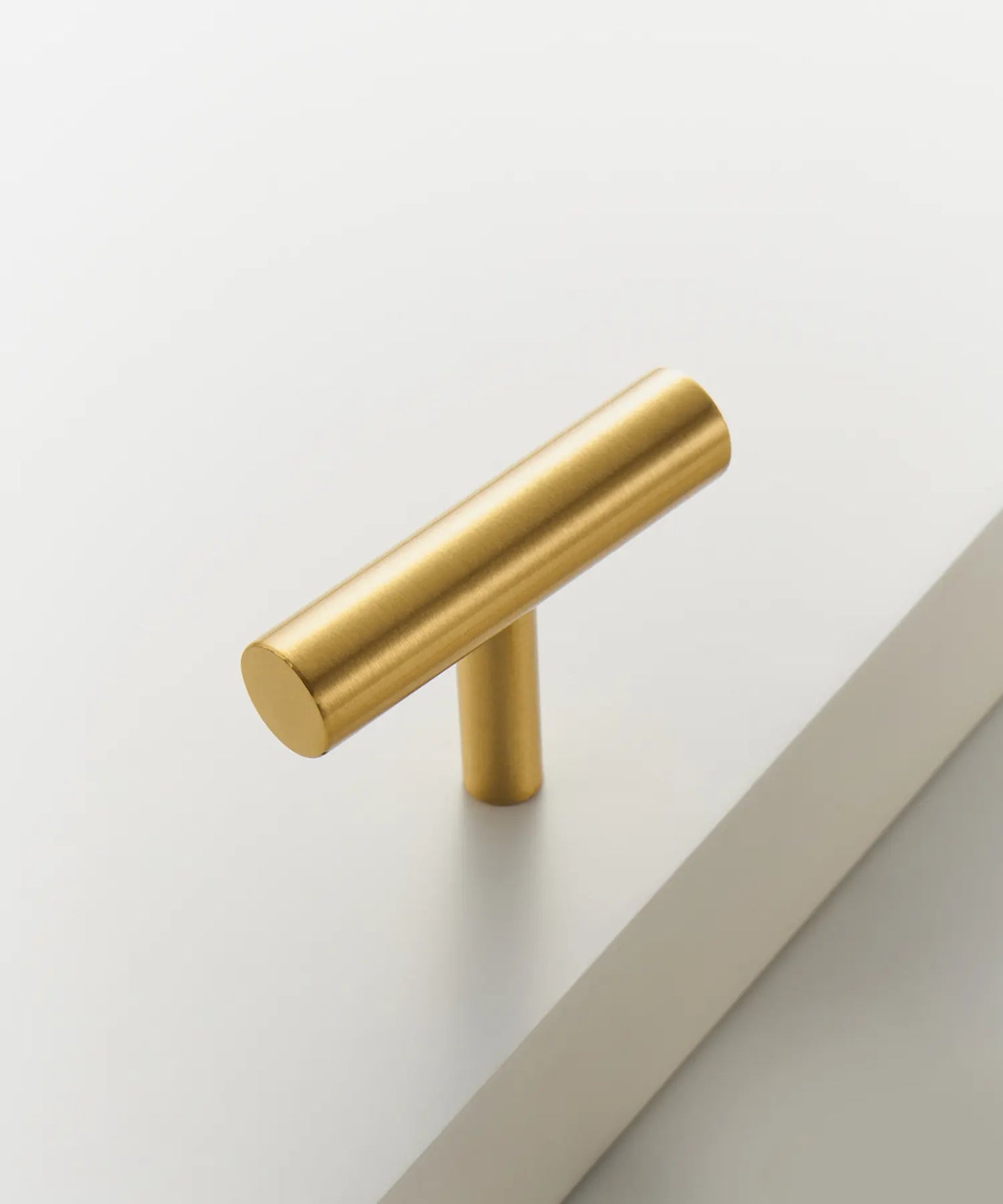 NORDIC Solid Brass Round T-Bar Handle