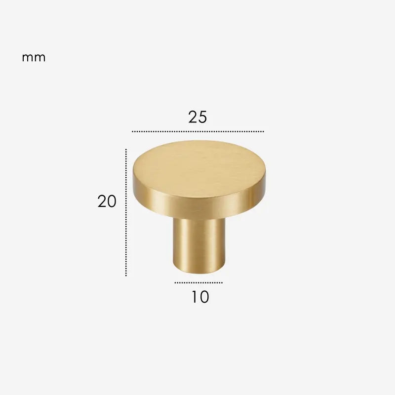 OPUL Solid Brass Cabinet & Drawer Knob