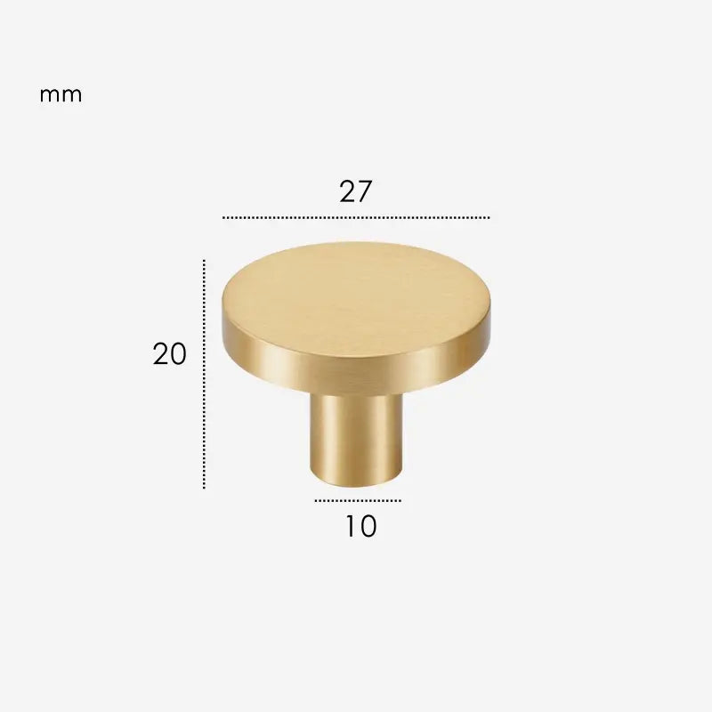 OPUL Solid Brass Cabinet & Drawer Knob