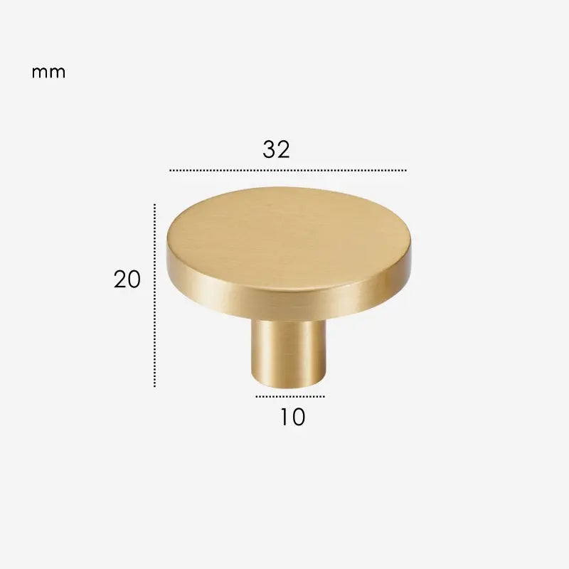 OPUL Solid Brass Cabinet & Drawer Knob
