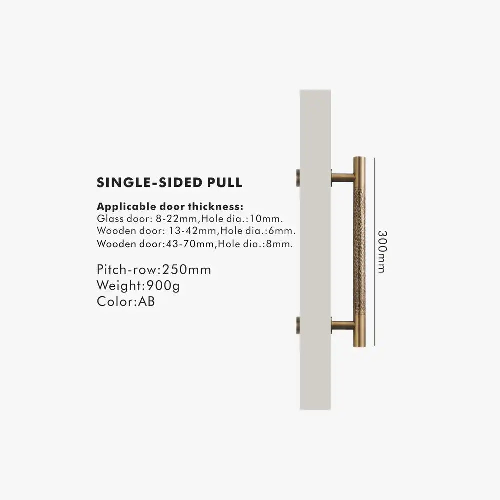 ORLENA Solid Brass Door Pull Handle