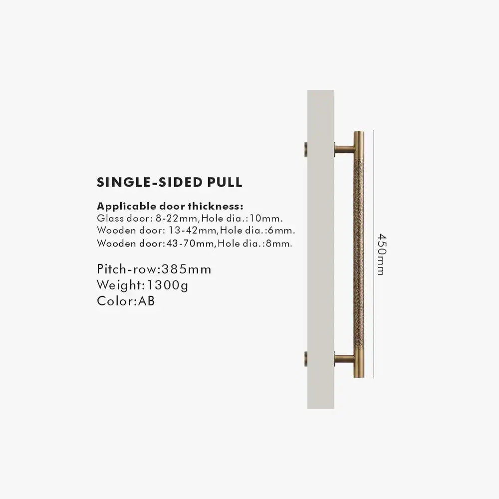 ORLENA Solid Brass Door Pull Handle