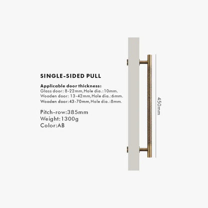 ORLENA Solid Brass Door Pull Handle