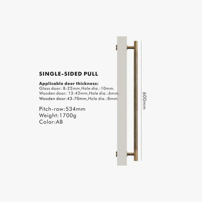 ORLENA Solid Brass Door Pull Handle