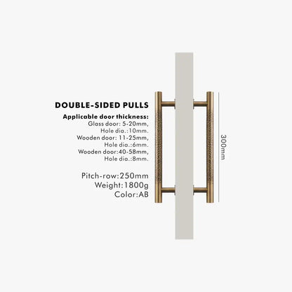 ORLENA Solid Brass Door Pull Handle