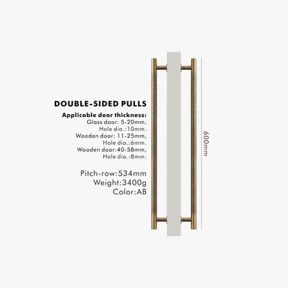 ORLENA Solid Brass Door Pull Handle