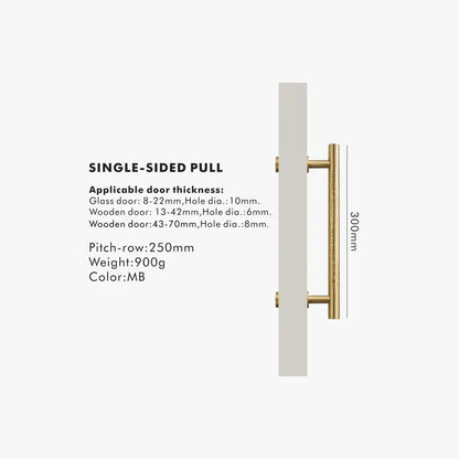 ORLENA Solid Brass Door Pull Handle