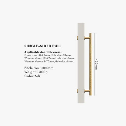 ORLENA Solid Brass Door Pull Handle