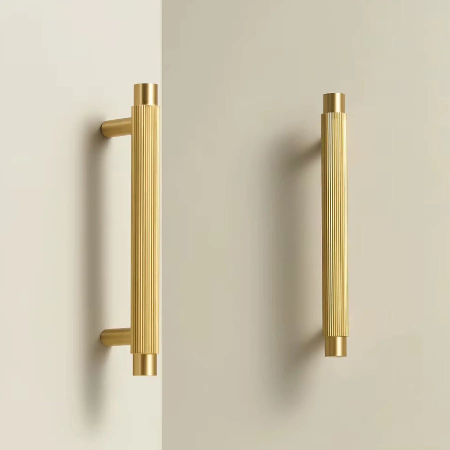 SOLENA Solid Brass Kitchen & Cabinet Handles